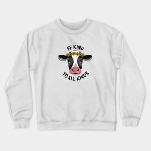 Cow sticker Crewneck Sweatshirt